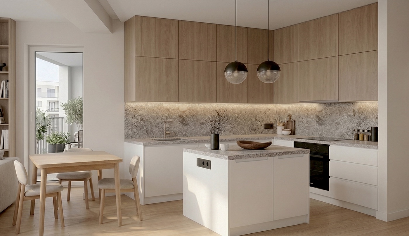 Cuisine appartement parisien